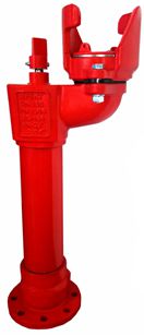 EFEKT armatura podziemny pożarniczy pożarowy ppoż hydrant DN 100 en 14339 tłok grzyb grzybek tłoczysko EPDM PUR POM Certyfikat deklaracja stałości właściwości użytkowych podziemnego katalog cena L1250 RD1500 mm uchwyt kły stojak rewizja
